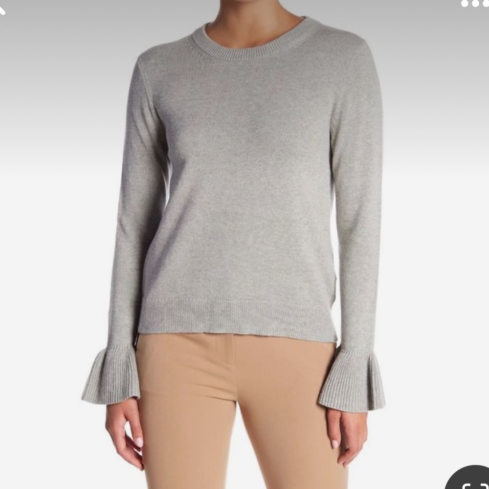 Madewell Ruffle Cuff Sweater